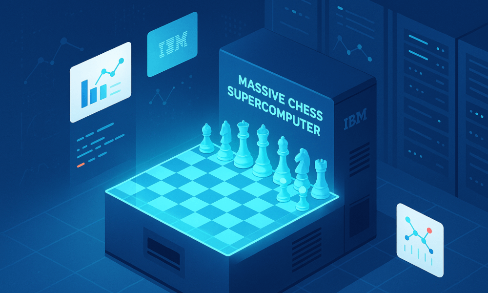 Deep Blue : L’ordinateur qui a défié l’intelligence humaine aux échecs